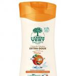 shampooing douche enfant arbre vert