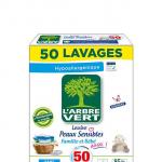 lessive poudre linge peaux sensibles