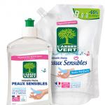 liquide vaisselle sensibles rechargeable