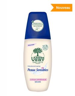 Déodorant en spray Peaux sensibles 