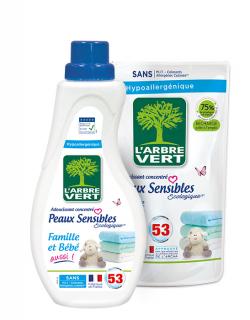 Adoucissant peaux sensibles