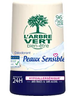 Déodorant Roll-on Peaux sensibles