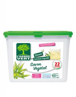 Doses de lessive liquide Savon végétal
