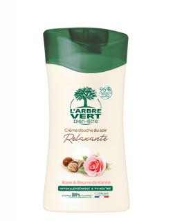 Crème Douche du soir Rose & beurre karité