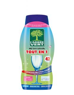 Gel lave-vaisselle tout en un