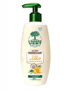 Lait corporel nourrissant à l'huile de coco 
