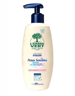 Lait corporel hydratant Peaux Sensibles