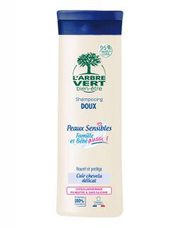 Shampooing cuir chevelu délicat peaux sensibles