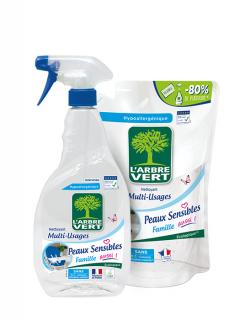 Spray multi-usages Peaux sensibles Rechargeable