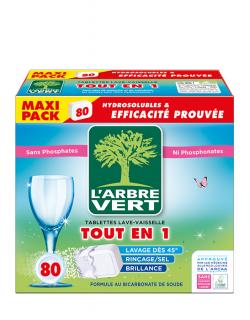 Tablettes lave-vaisselle tout-en-un