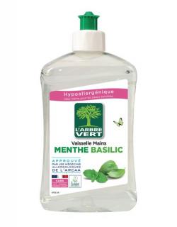 Liquide vaisselle mains Menthe Basilic